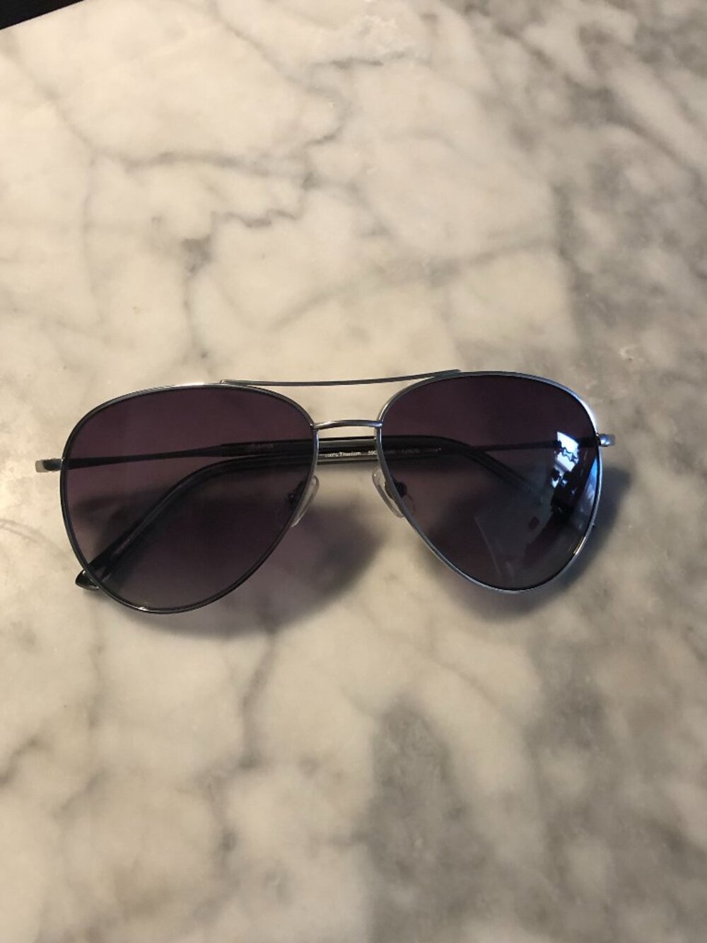 NEW SAMA EYEWEAR SUNGLASSES MODEL LOUIS IN PLATINUM 100% TITANIUM